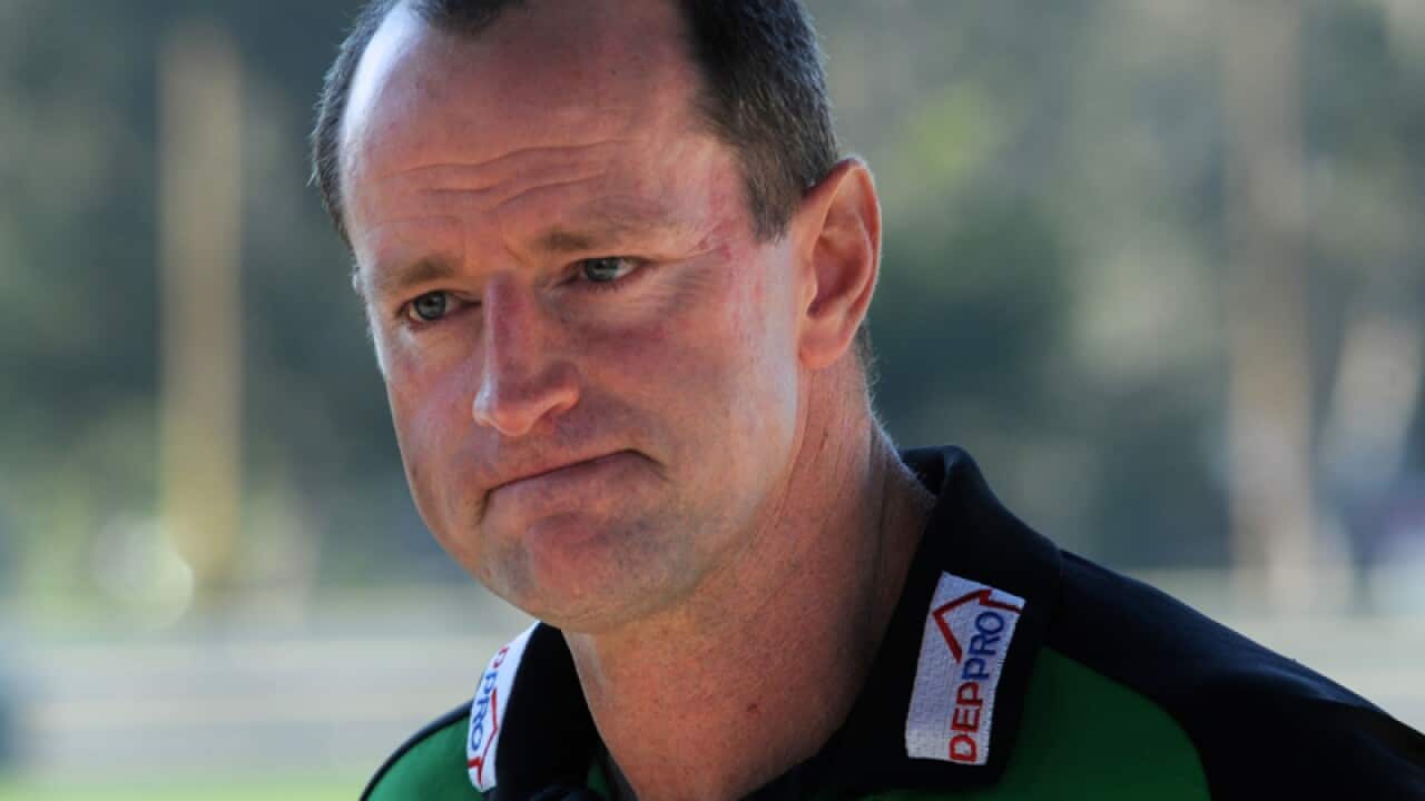 South Sydney Rabbitohs coach Michael Maguire