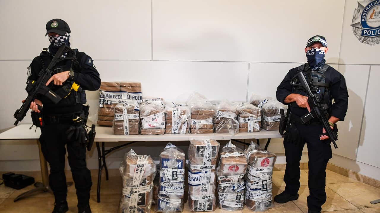 AFP COCAINE SEIZURE PRESSER