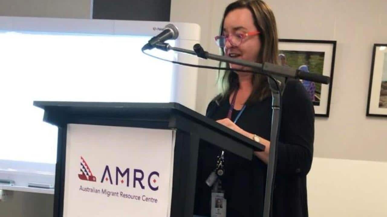 Sue Colliver of the Australian Electoral Commission served as speaker of the information session.