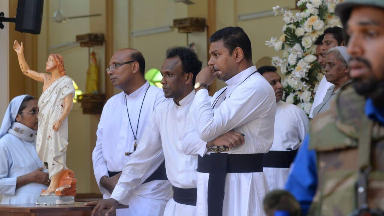 Christian priests in Sri Lanka