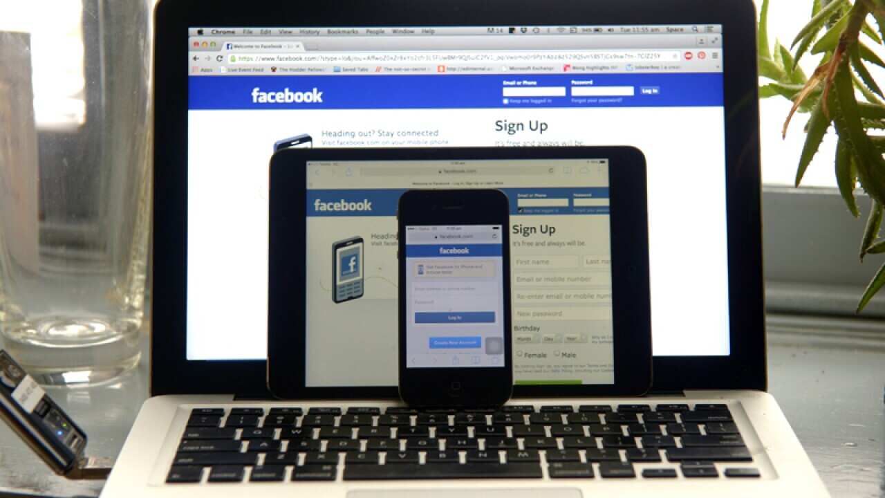 A Macbook, iPad and iPhone