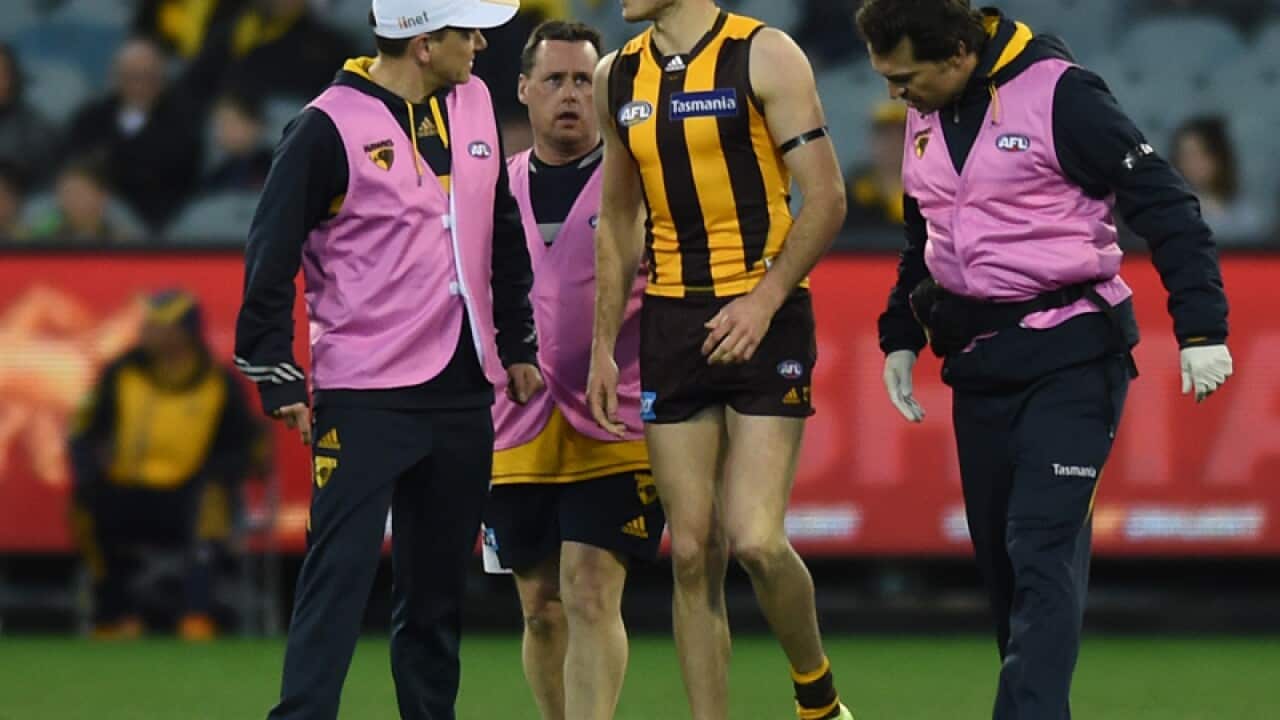 Isaac Smith of the Hawks.