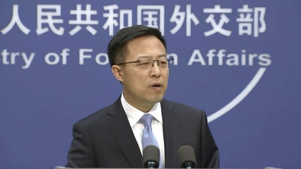 Spokesperson from Chinese Foreign Ministry
