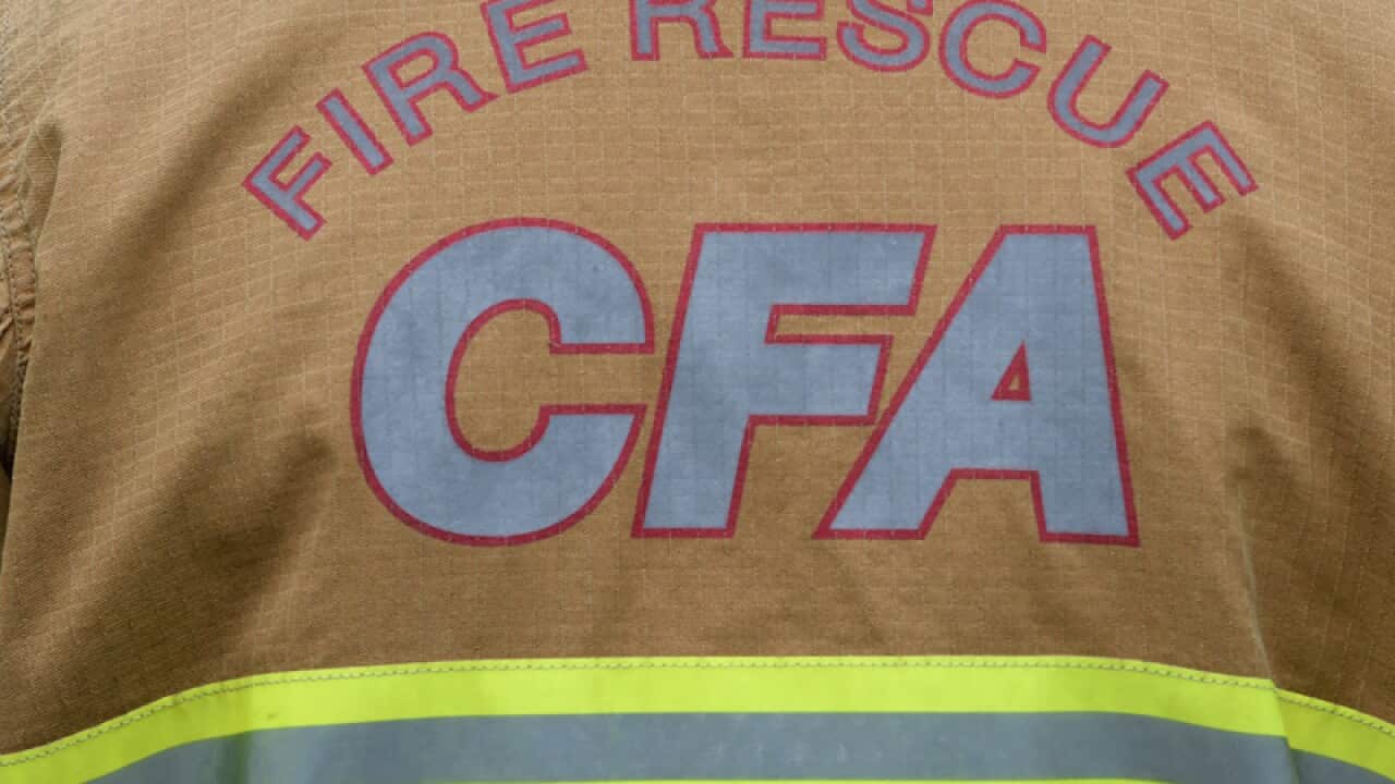 A Country Fire Authority firefighter