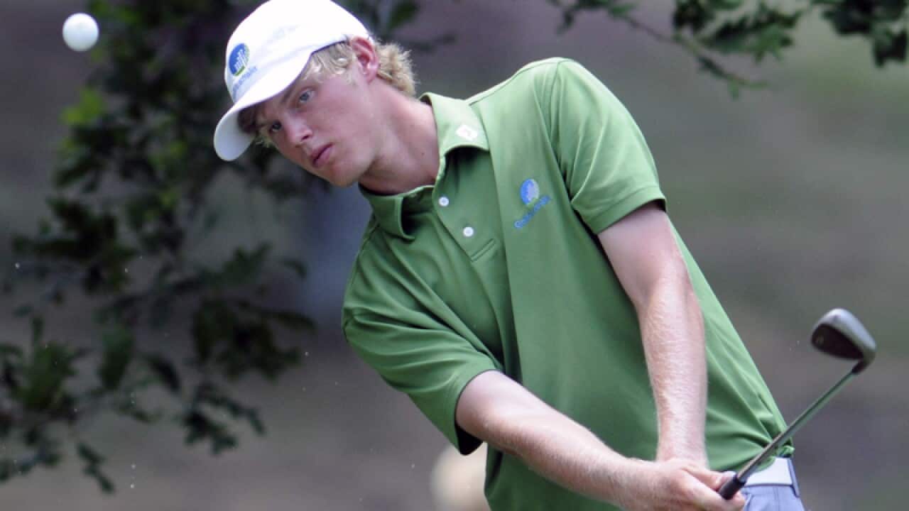 Australian golfer Cameron Davis