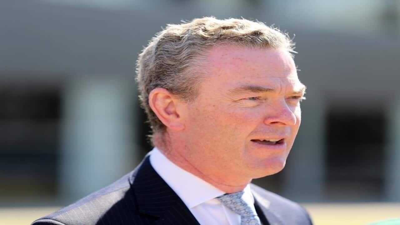 Defence Minister Christopher Pyne