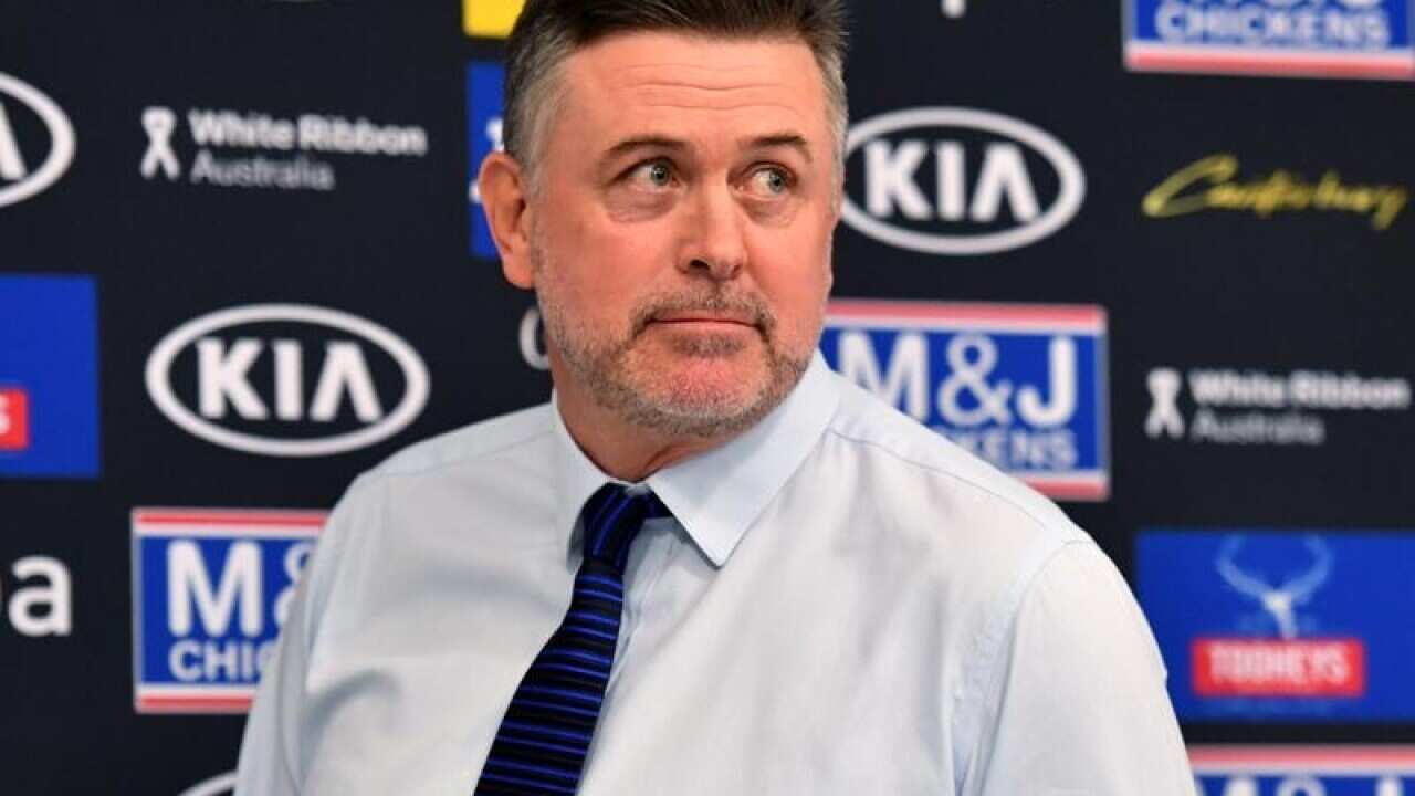 A file image of Canterbury-Bankstown Bulldogs NRL coach Dean Pay.