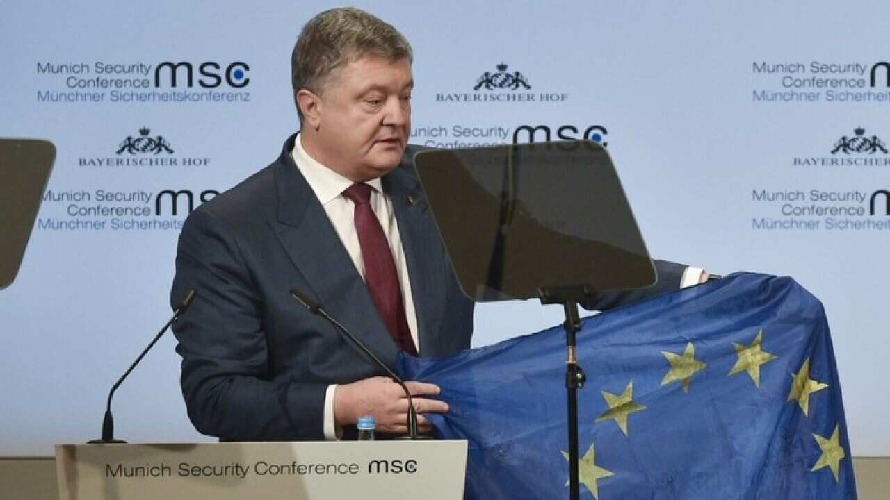 Mr Poroshenko, Munich.