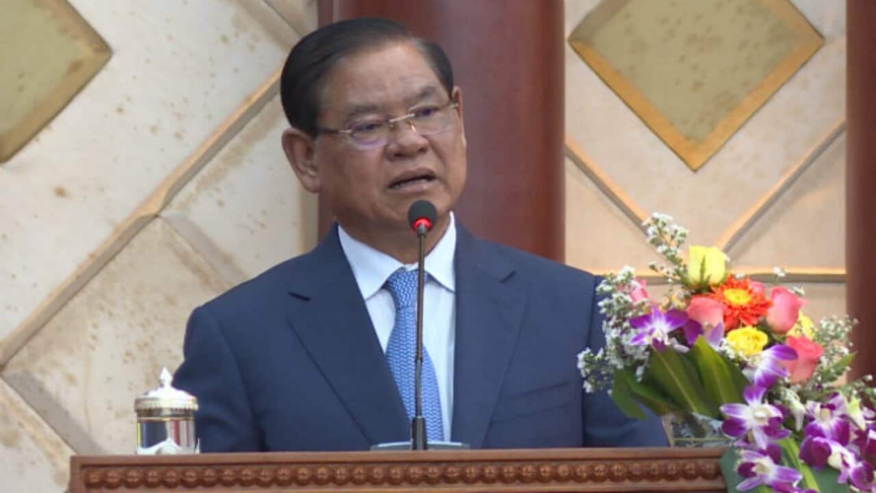 Cambodia Interior Minister Sar Kheng