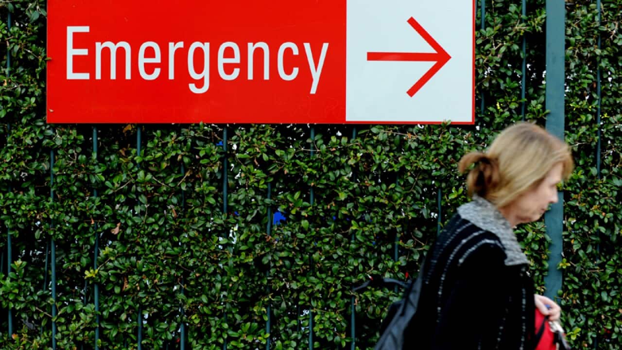 A Hospital Emergency sign