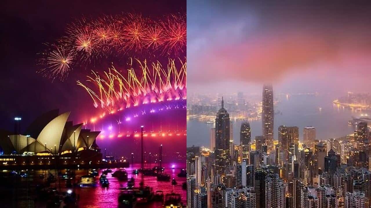 Sydney and Hong Kong
