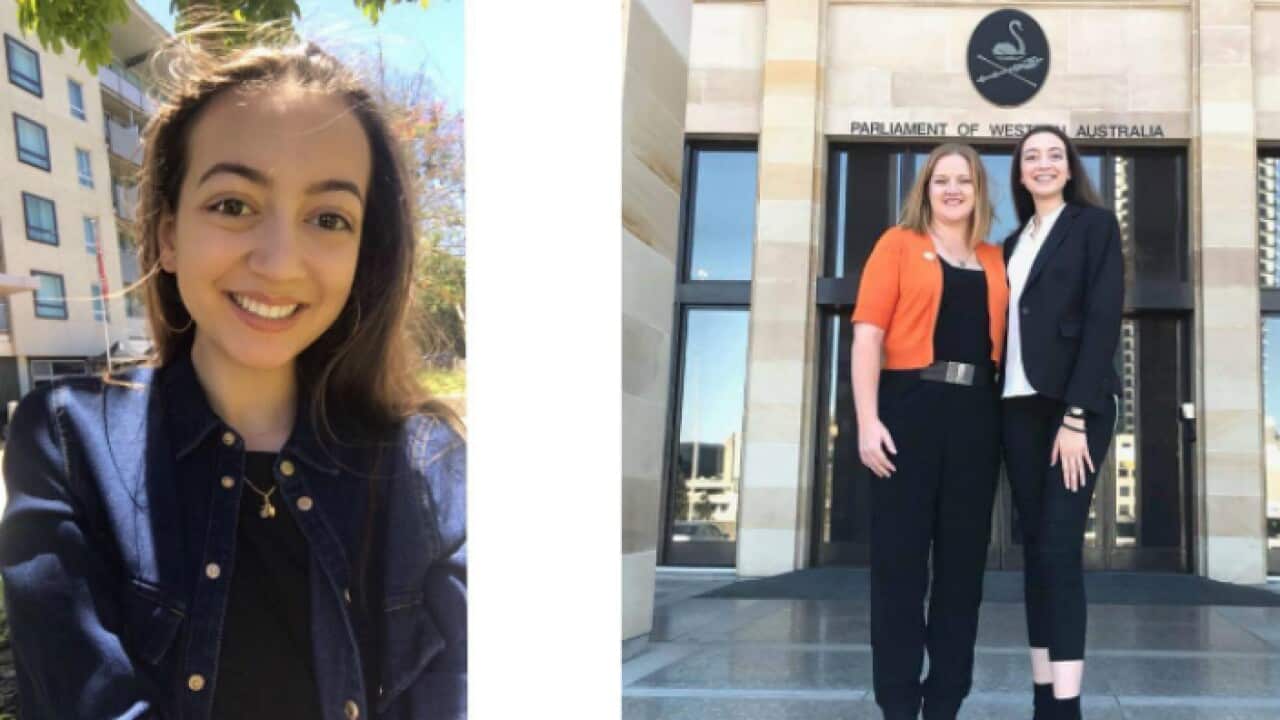 Izabela Barakovska and Jessica Stojkovski