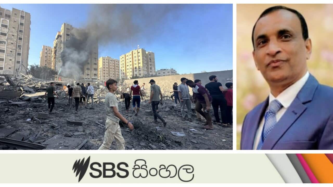 Sri Lankan Ambassador of Israel Mr Namal Bandara speaks to SBS Sinhala