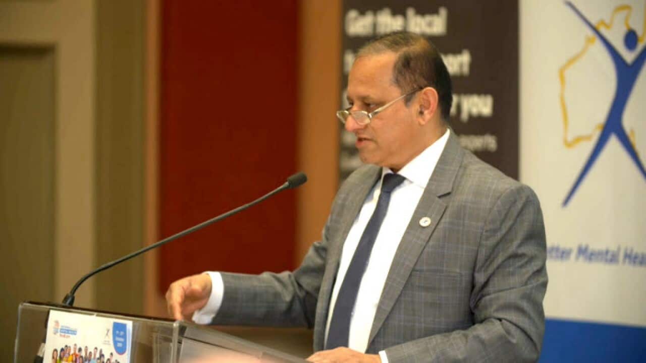 Vasan Srinavasan, the Vice Chairman of the Mental Health Foundation Australia