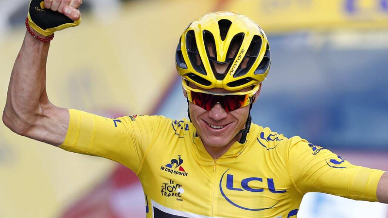 British Tour de France champion Chris Froome
