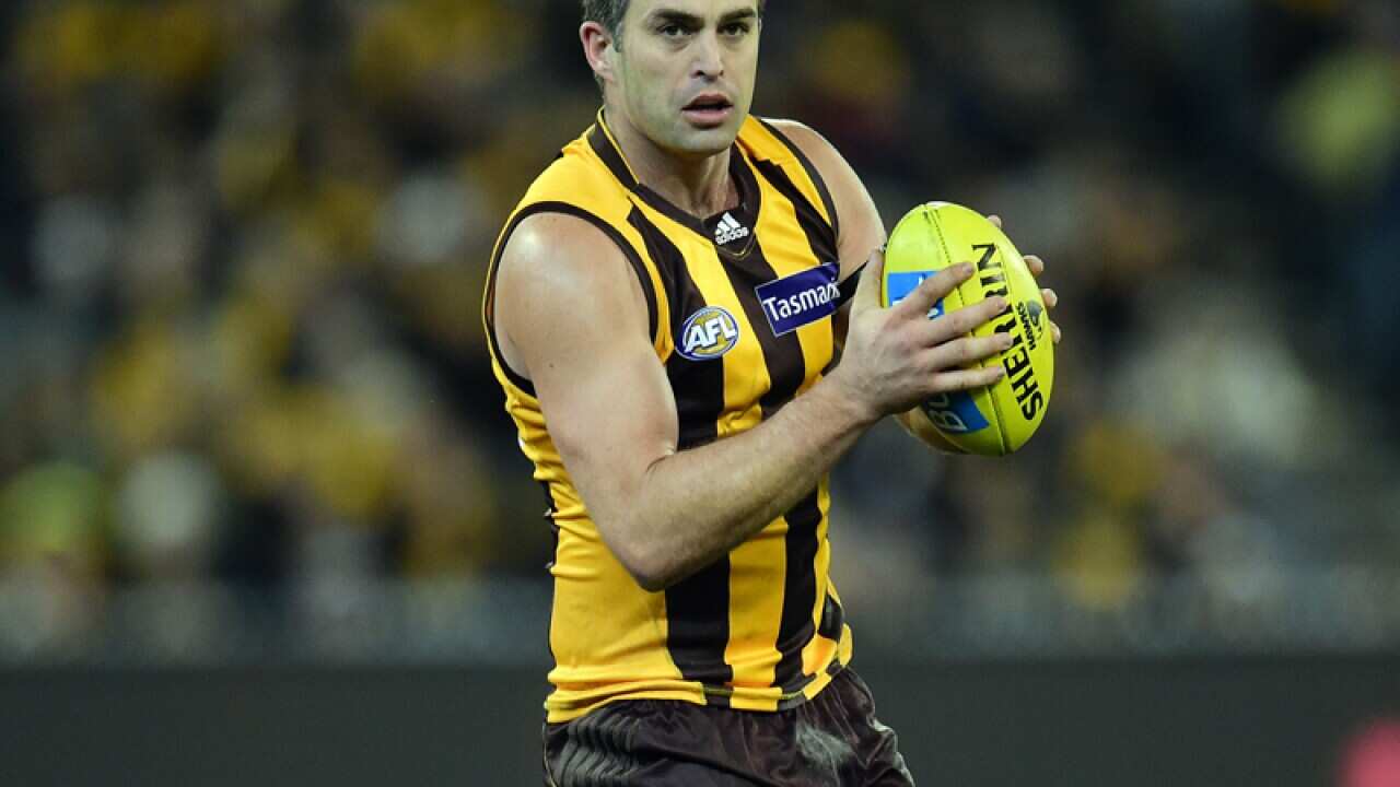 Hawthorn Hawks player Brian Lake.