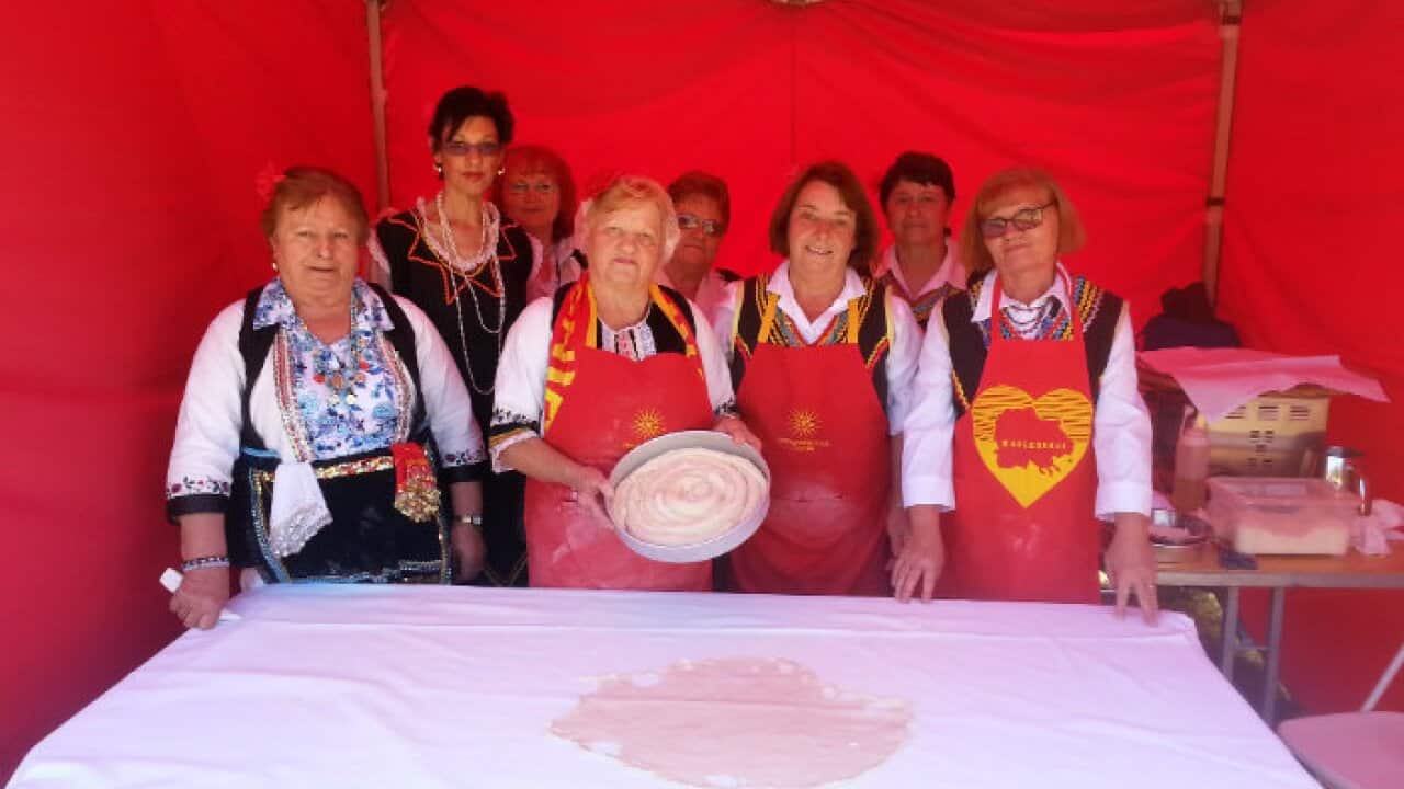 Macedonian food fest, maznik