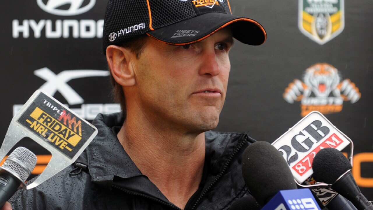 West Tigers NRL coach Mick Potter