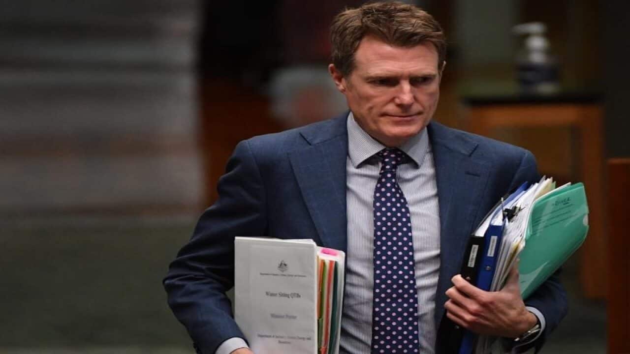 Former Minister Christian Porter in Question Time.