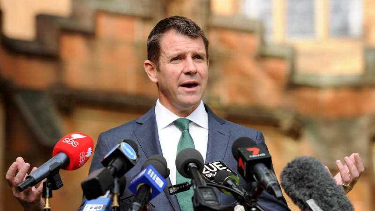  NSW Premier Mike Baird