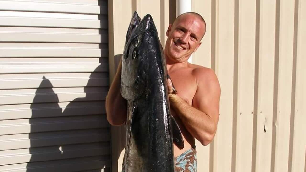Drew Page, who vanished after a dive off Elliott Heads near Bundaberg, Queensland.