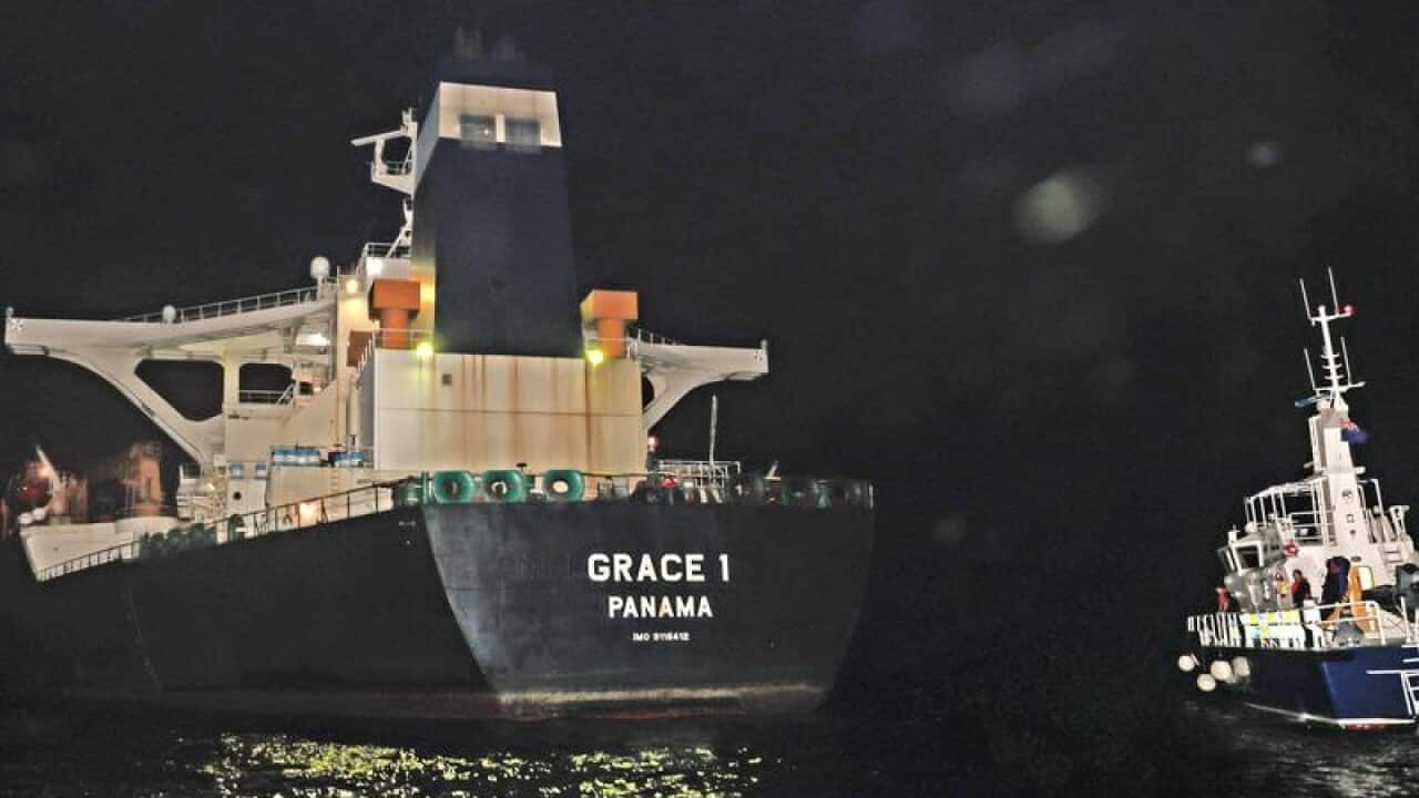 The Grace 1 oil tanker