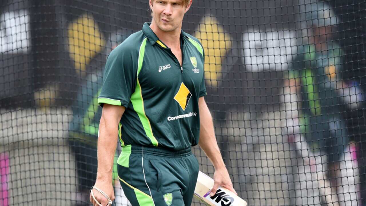 Australian cricketer Shane Watson