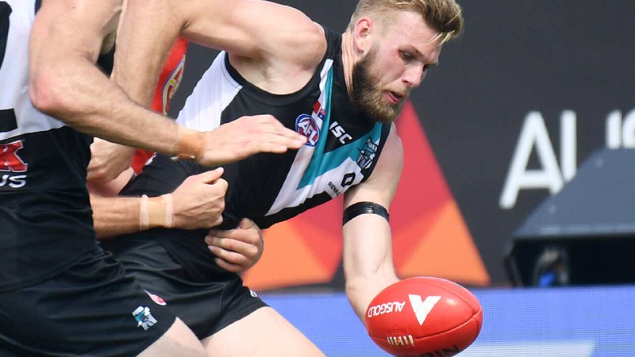 Port Adelaide utility Jackson Trengove