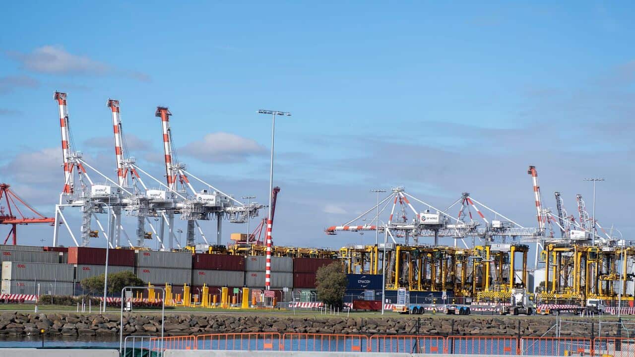 تصویر یک پایانه بارگیری در ملبورن