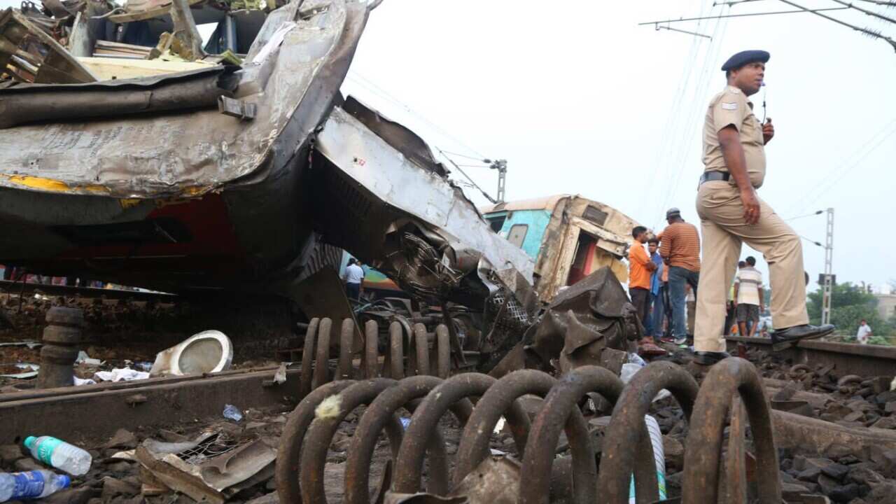 India: Train Crash in India