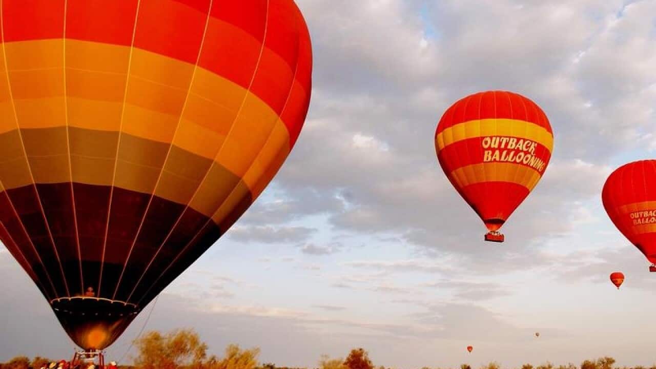 Outback Ballooning flights, based in Alice Springs (file image)