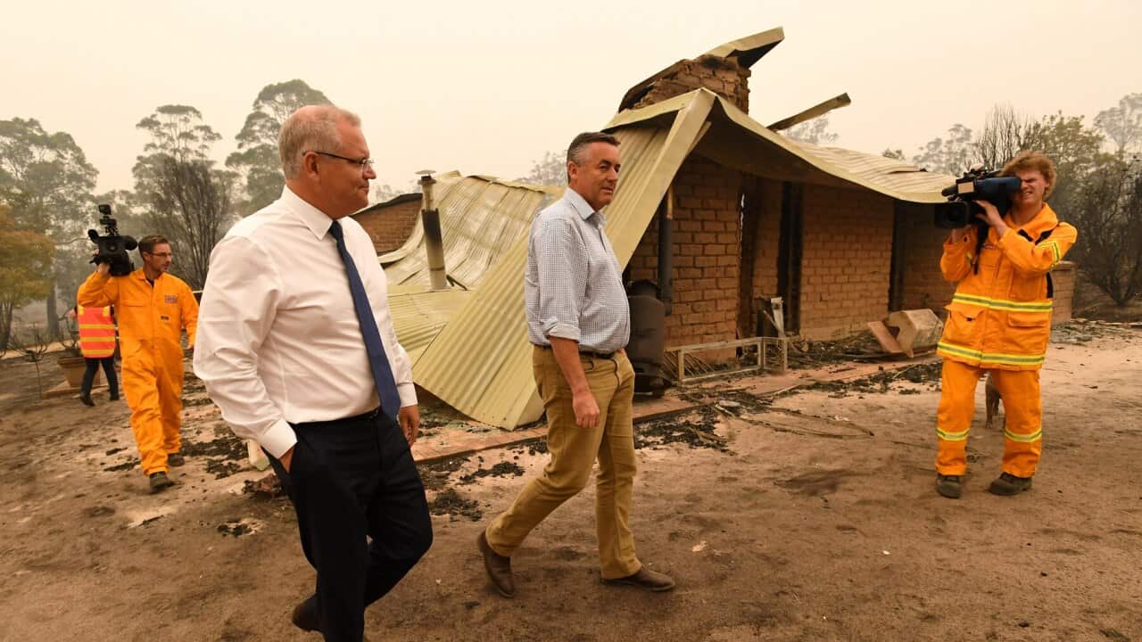 The Prime Minister and Darren Chester visit Sarsfield, Vic.