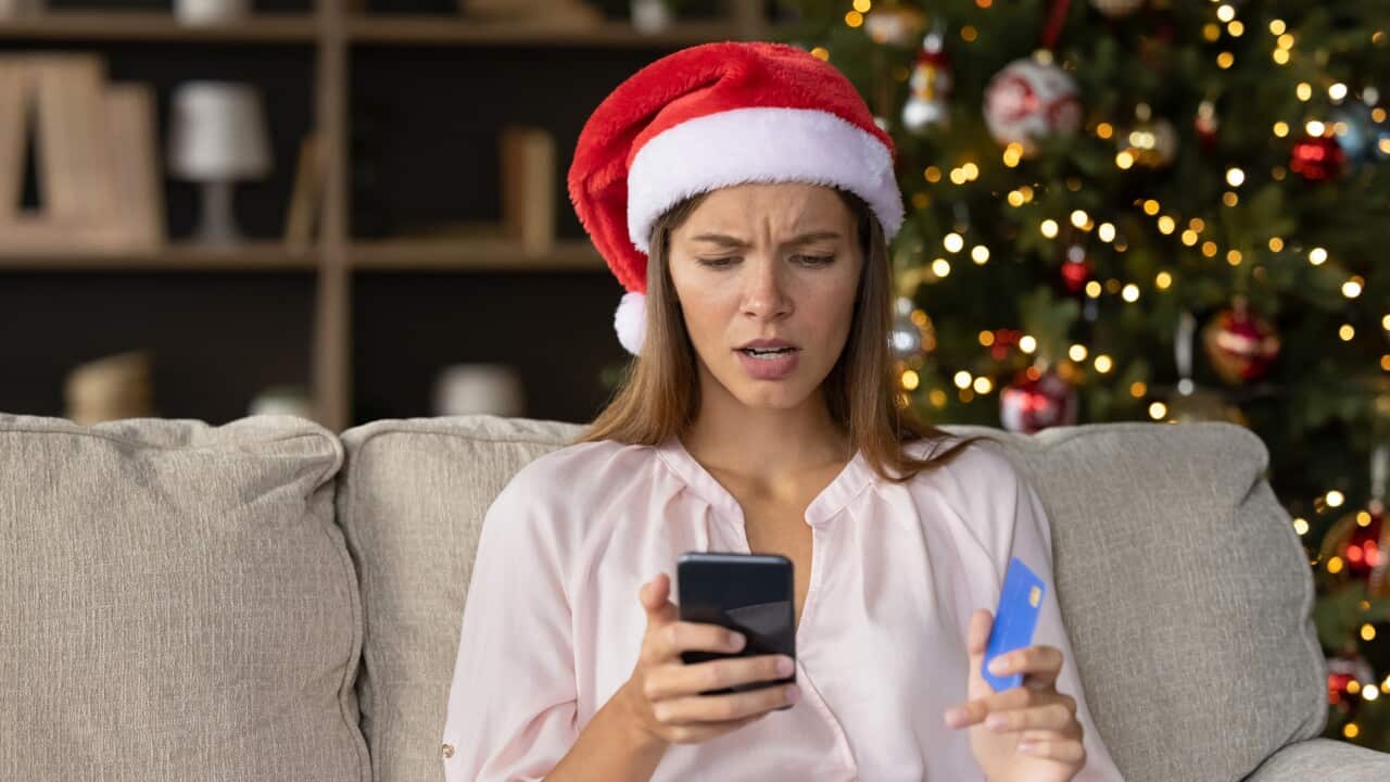 Not the Christmas surprise she was hoping for...