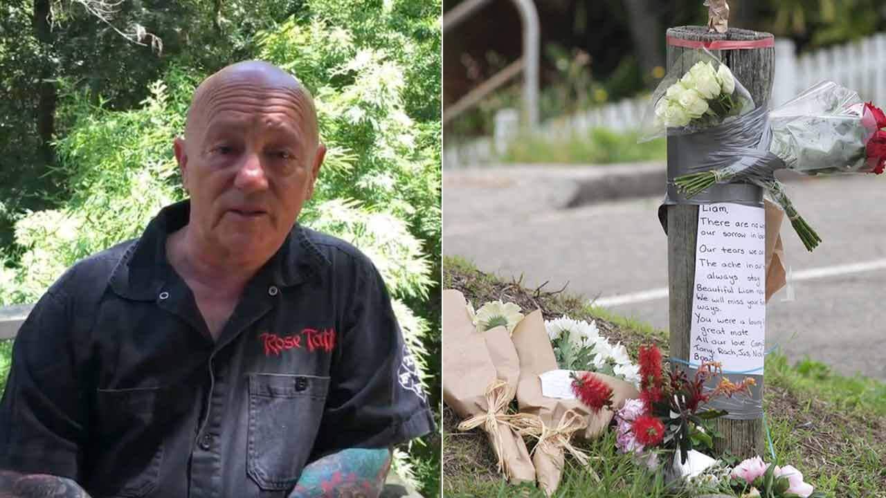 An emotional Angry Anderson has thanked supporters after his son's death, Liam, in November this year.