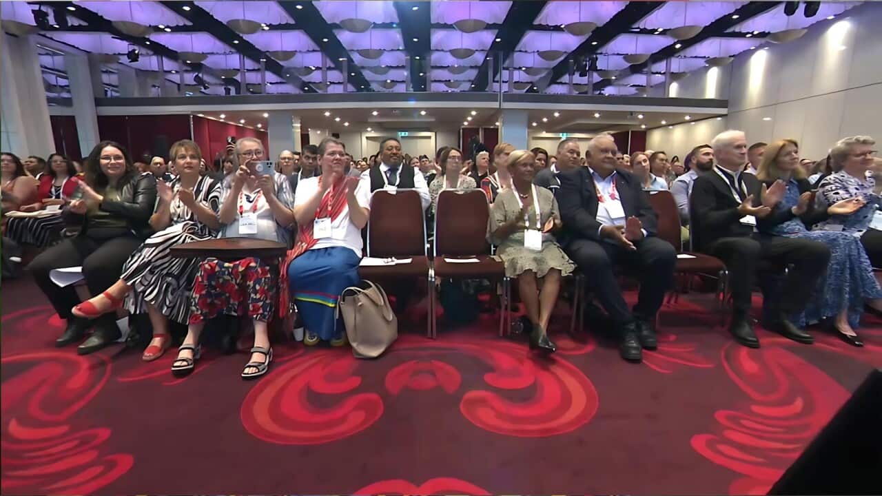 Delegates at the First Nations health conference (NITV).jpg