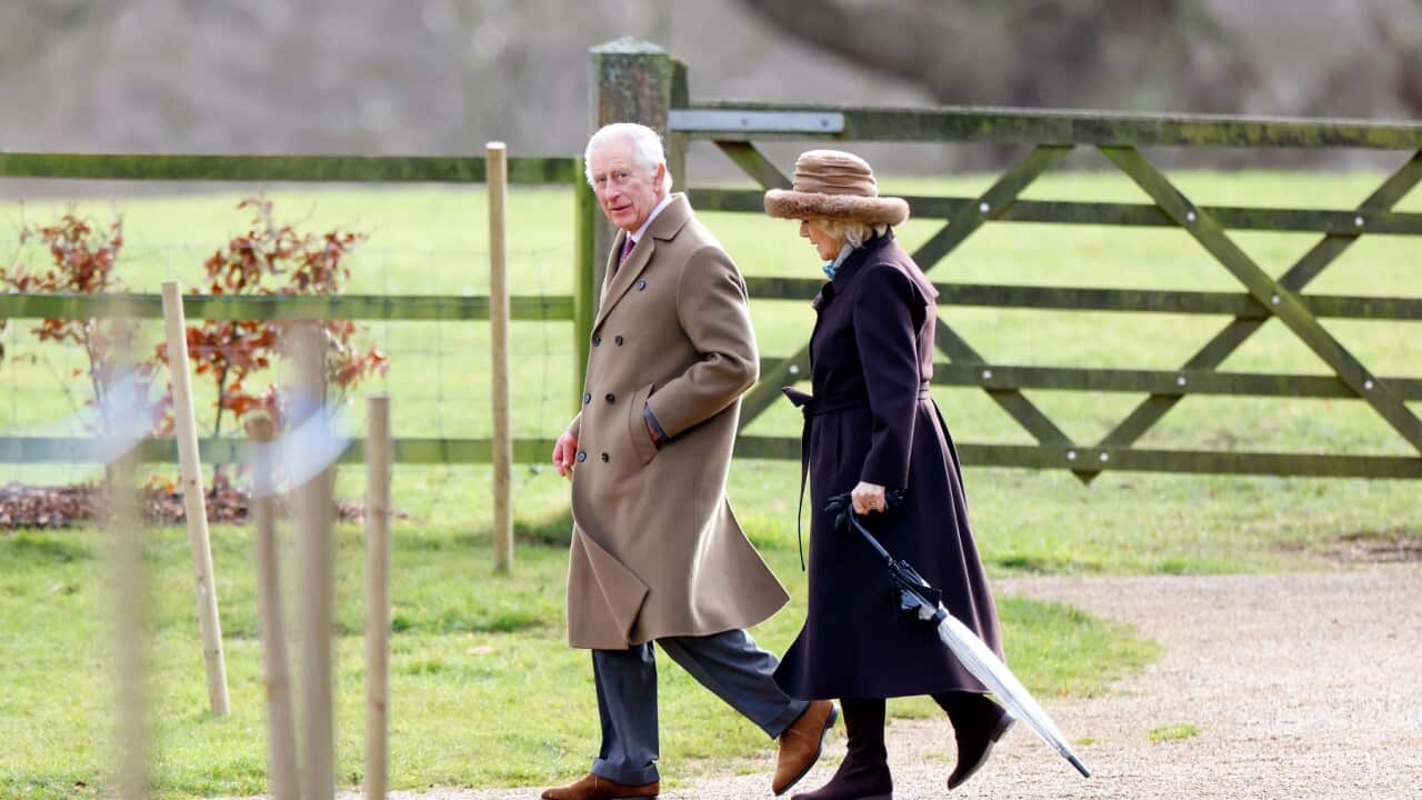 King Charles III & Queen Camilla attend Sunday Church