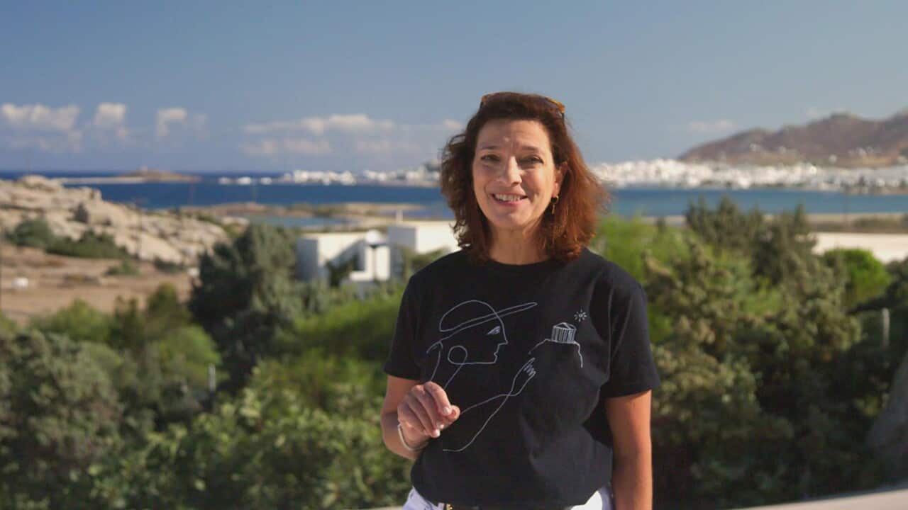 Diane Kochilas on Naxos in My Greek table s 3