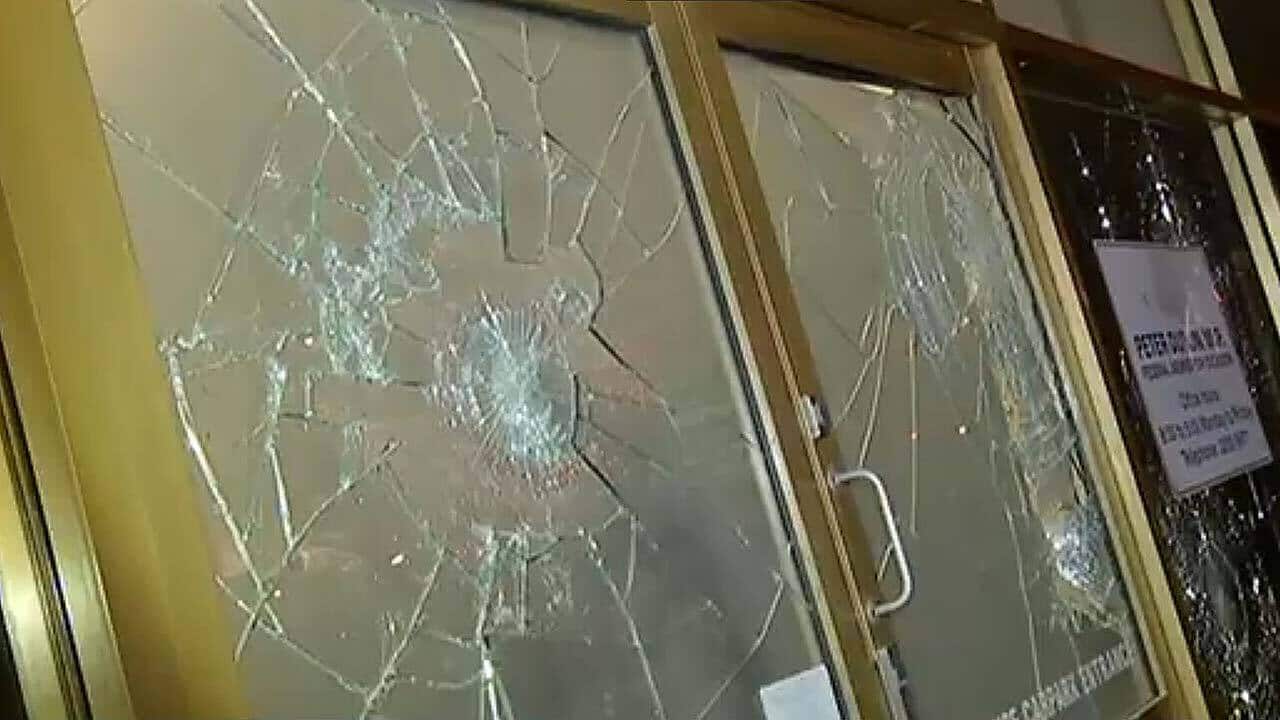 Peter Dutton's Dickson office was vandalised.