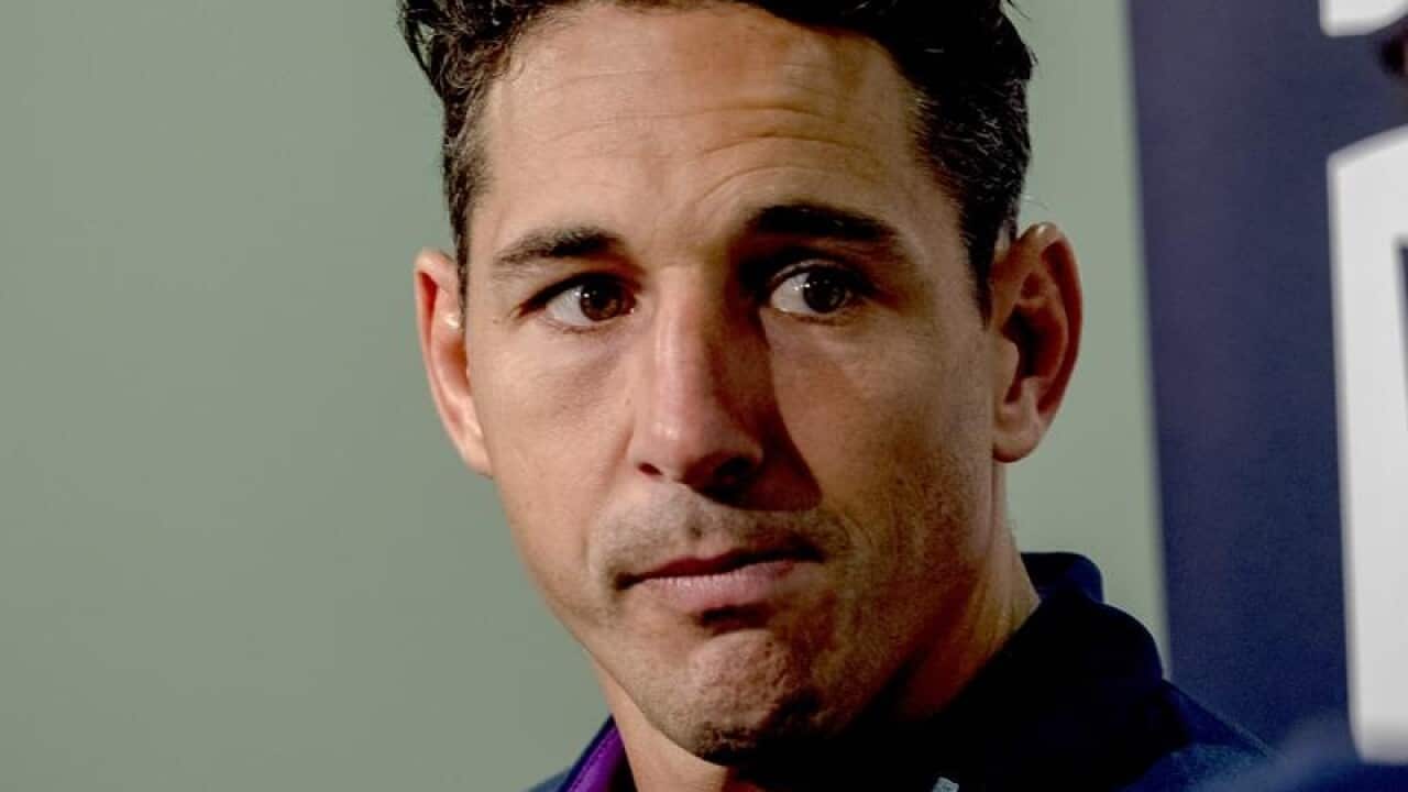 Melbourne Storm fullback Billy Slater