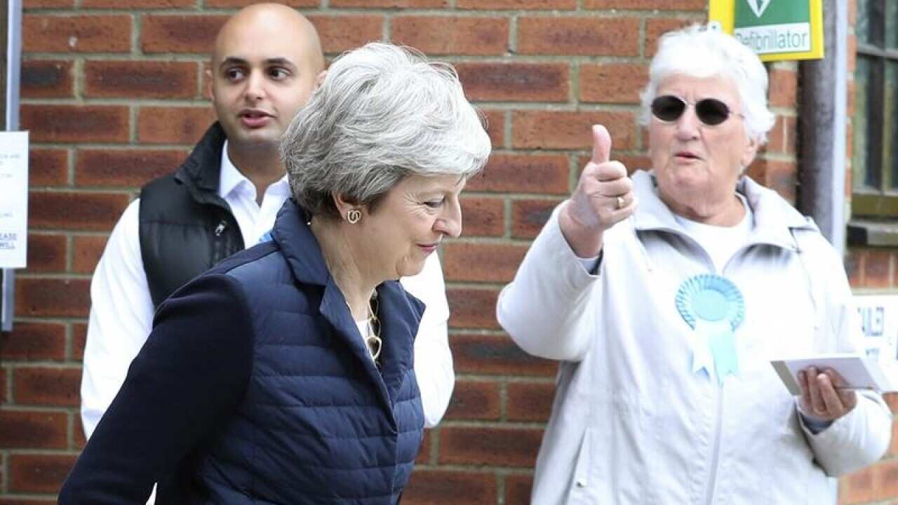 British Prime Minister Theresa May.