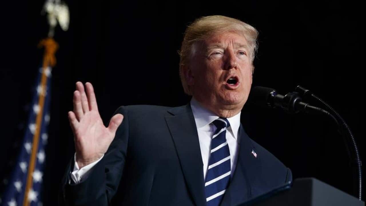 US President Donald Trump.