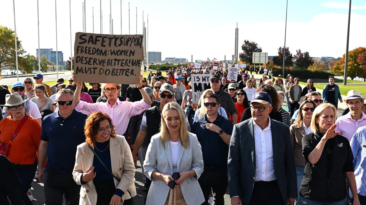 NATIONAL RALLY AGAINST VIOLENCE CANBERRA