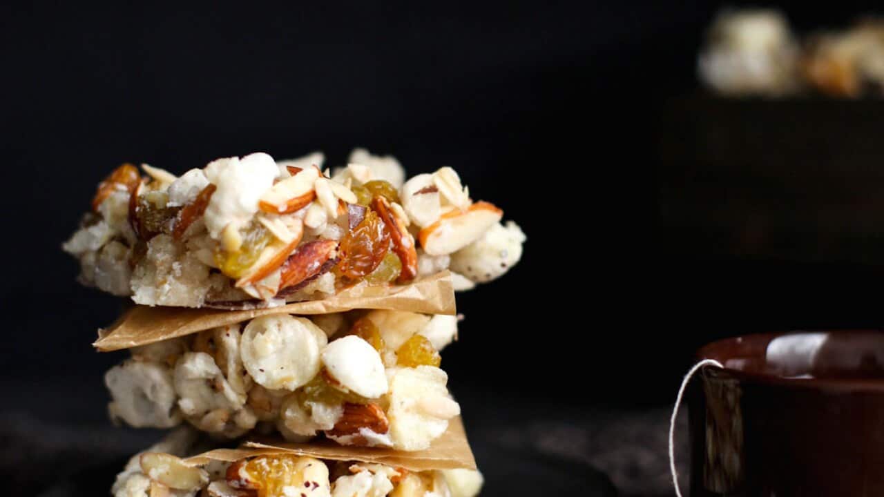 Nut and seed brittle (mewa chikki)