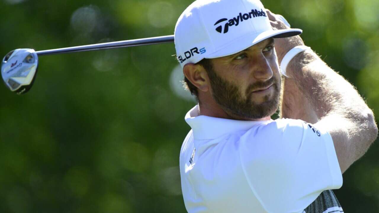 US golfer Dustin Johnson