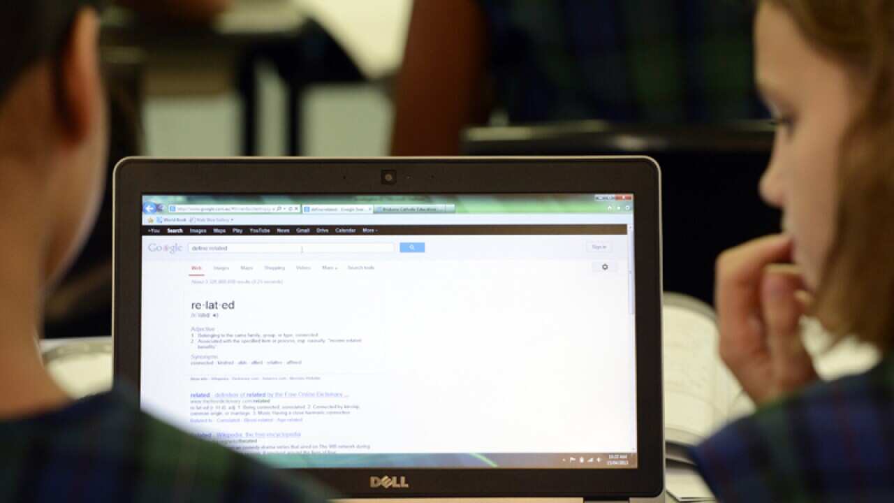 Primary school students in Brisbane