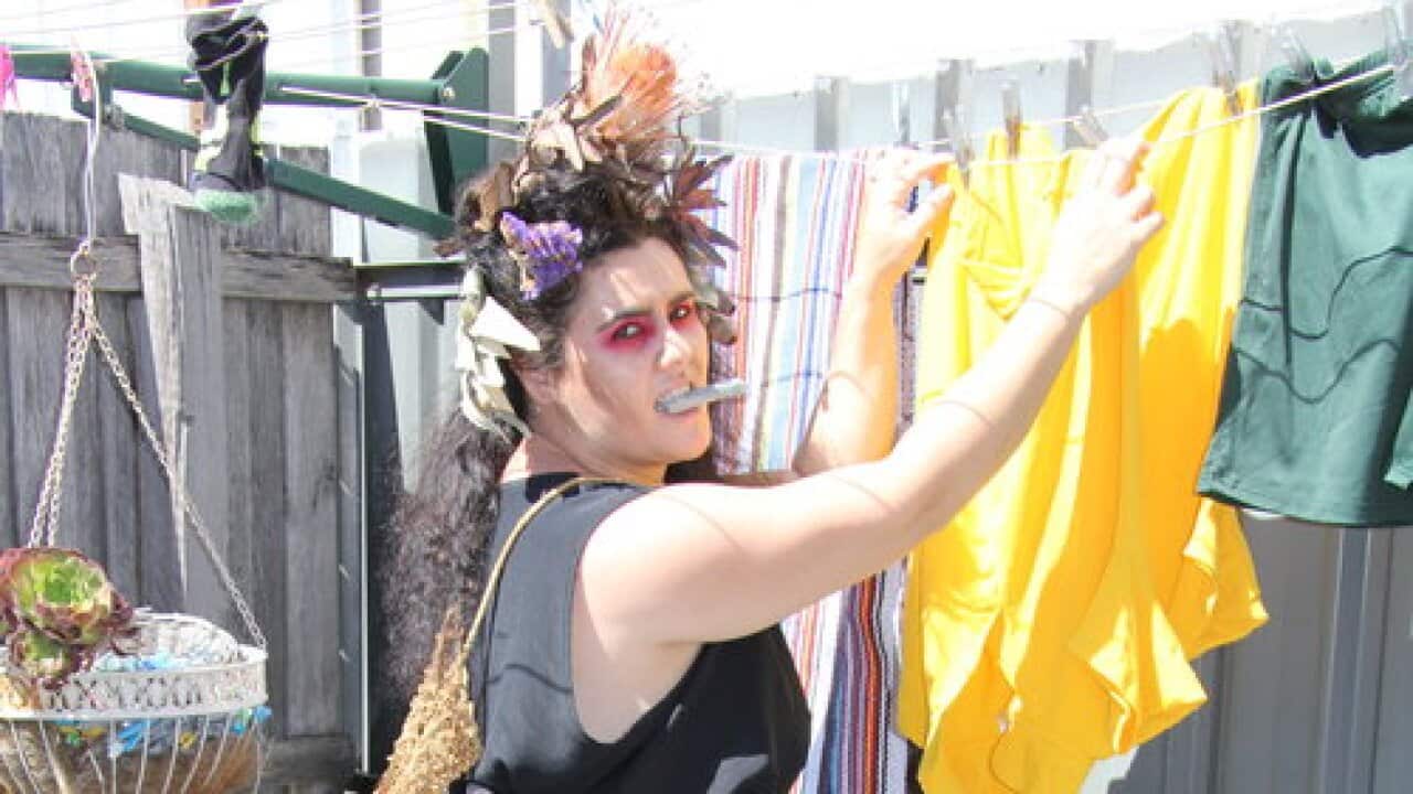 'Washing Day Sis' by Paola Balla 2016.