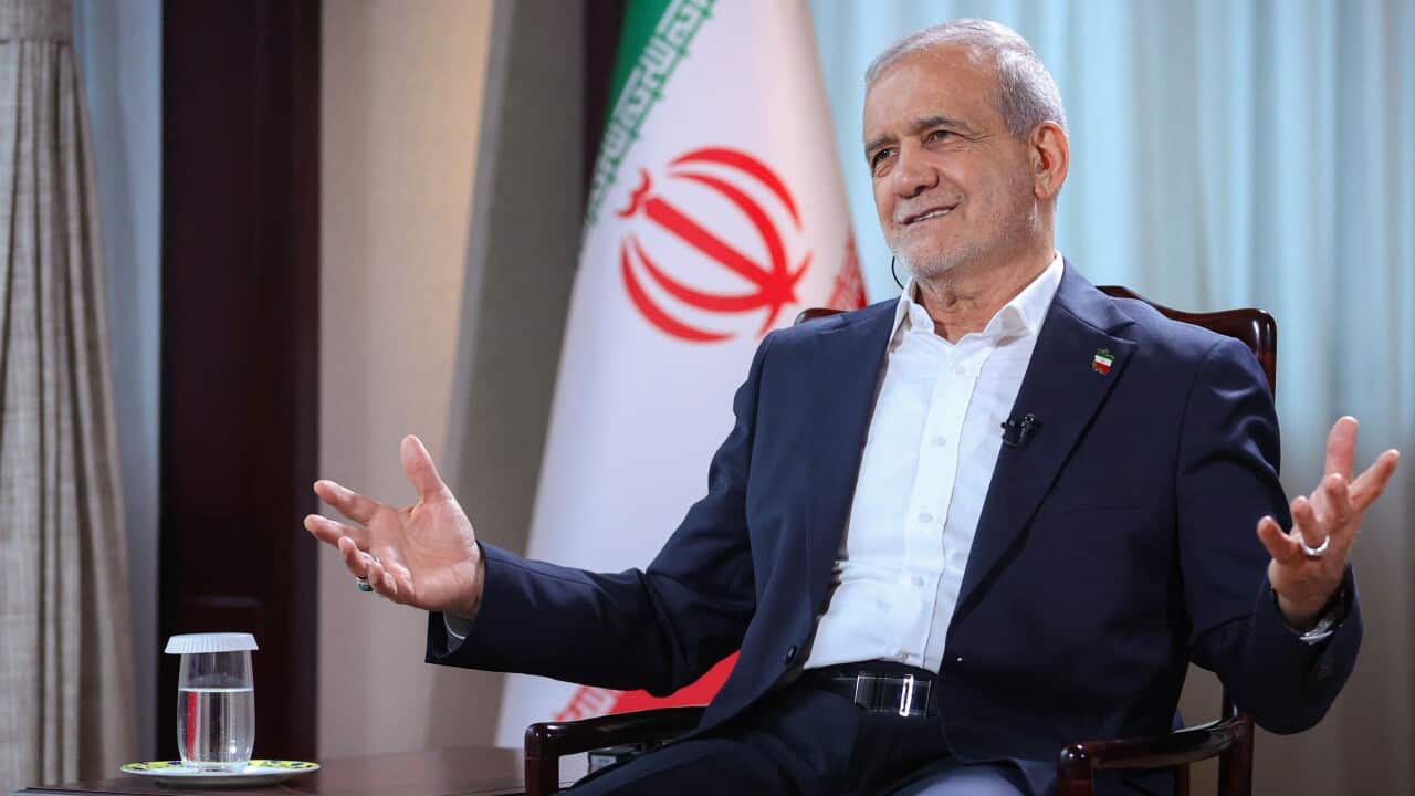 Iranian President Masoud Pezeshkian visting China