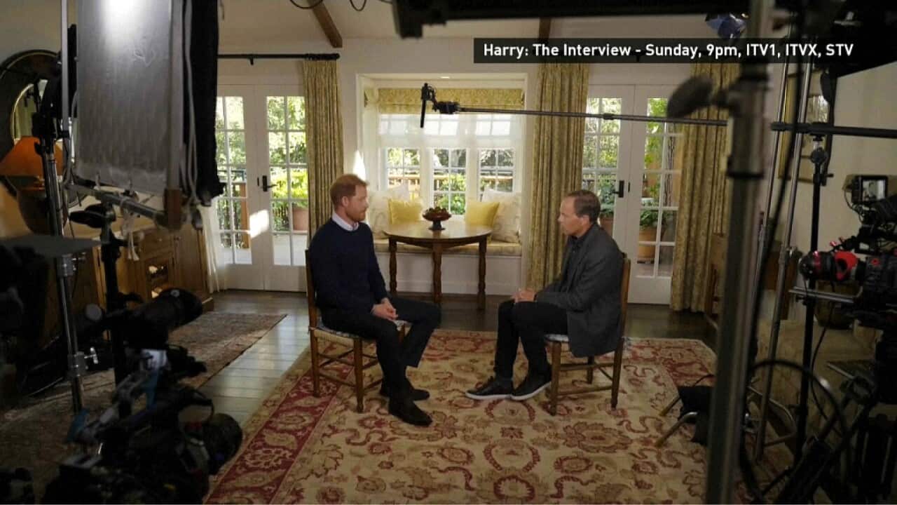 Prince Harry being interviewed by ITN's Tom Bradby (Supplied - ITN).jpg