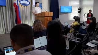 Presidential Communications Office (PCO) Undersecretary and Palace Press Officer Atty. Claire Castro holds a press briefing with the Malacañang Press Corps (MPC) on December 17, 2025.