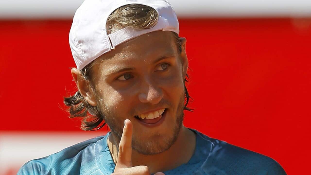 Lucas Pouille of France